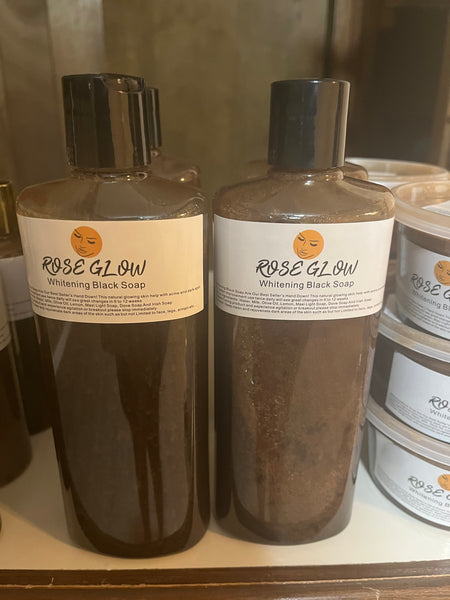 Whitening Black Soap Gel
