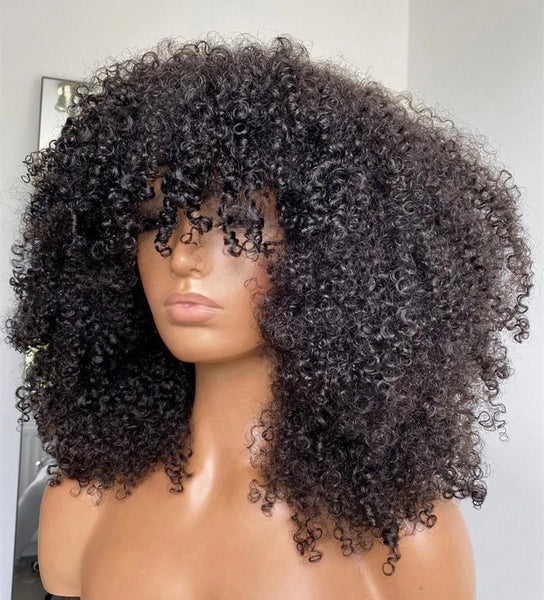 Afro Kinky Bang Wig