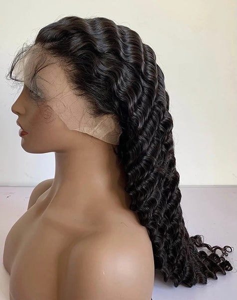 Deep Curly Front Lace Wig