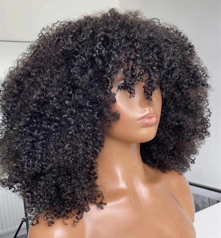 Afro Kinky Bang Wig