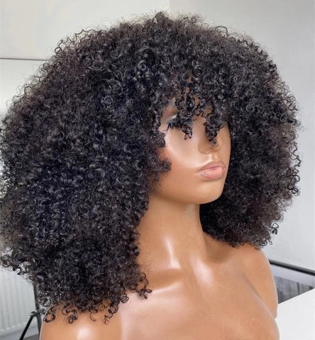 Afro Kinky Bang Wig
