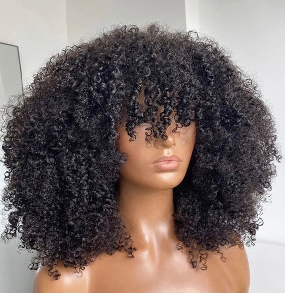 Afro Kinky Bang Wig