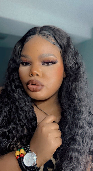 Deep Curly Front Lace Wig